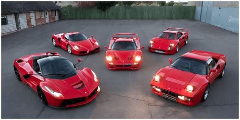 big five versace armani ferrè|'Big Five' Ferrari Collection Could Sell for $20 Million at Auction.